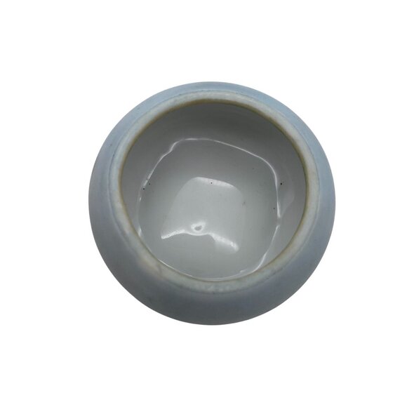 Vintage floral hand painted trinket dish boxes pink blue dresser box jewelry - Picture 5 of 11